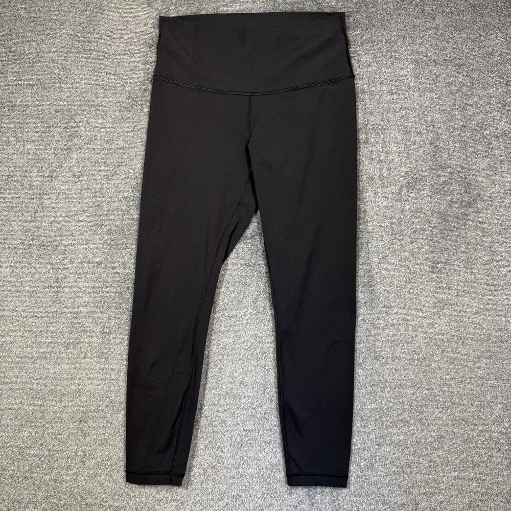 Lululemon Leggings‎ Womens 6 High Rise Black Yoga Training Tights